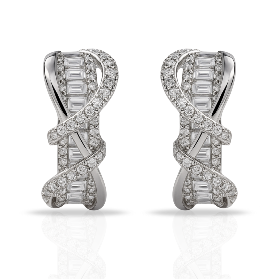 Cercei luxury impletiti