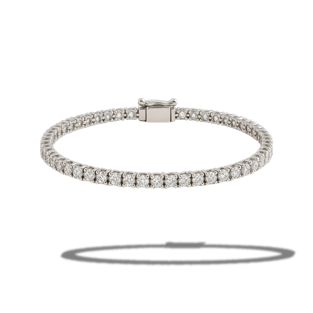 Brățară tennis round cut 2 mm