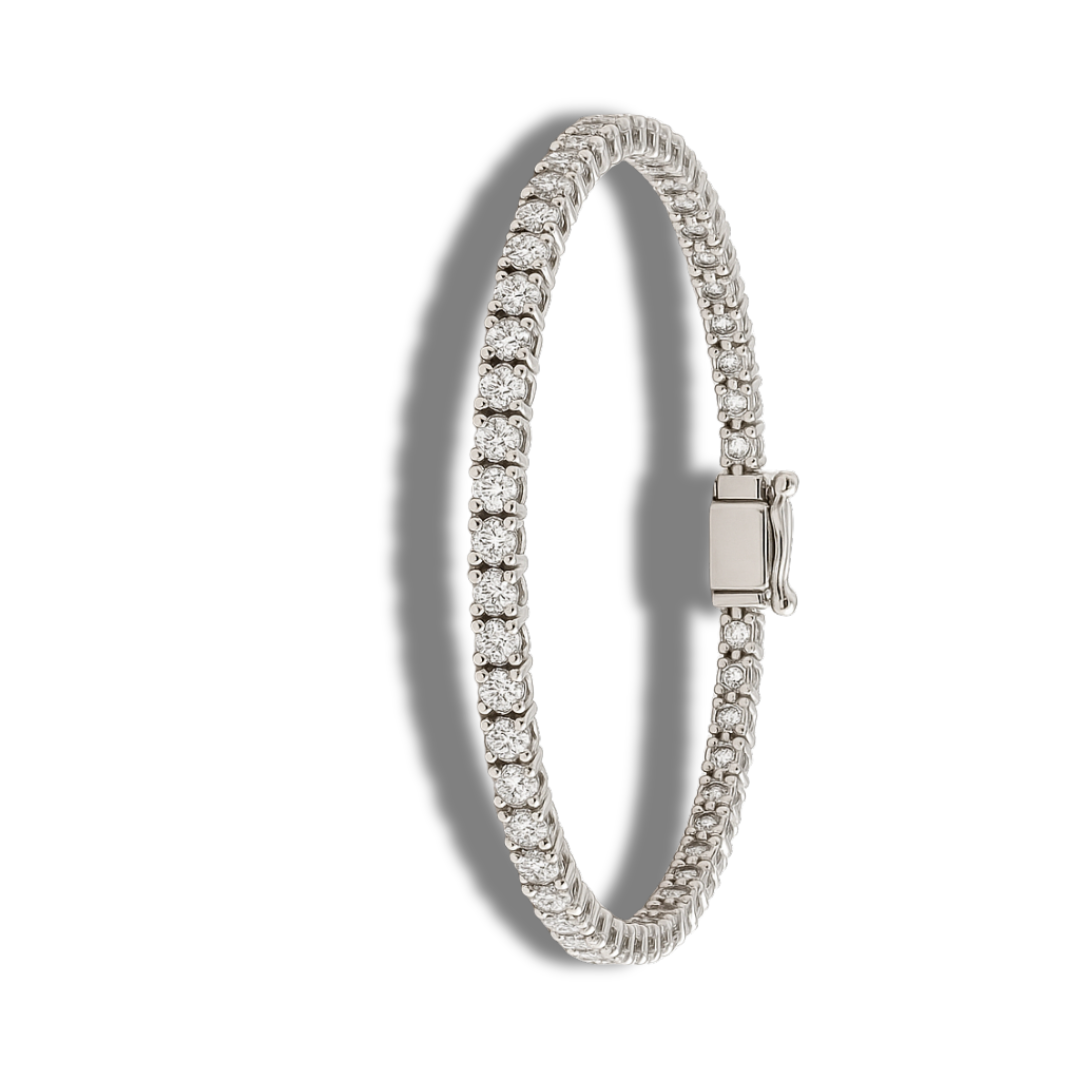 Brățară tennis round cut 2 mm