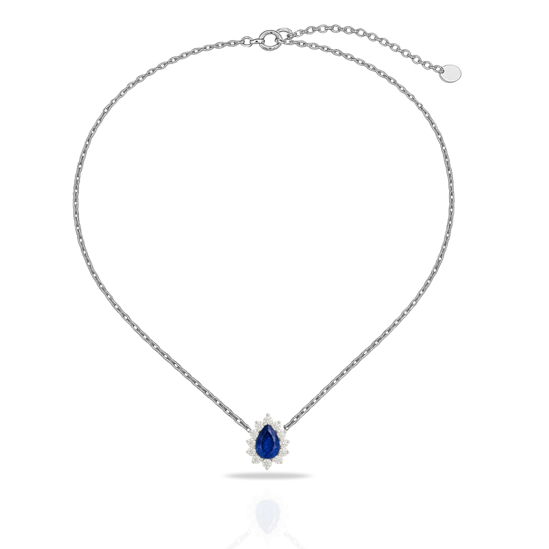 Colier lacrima albastra