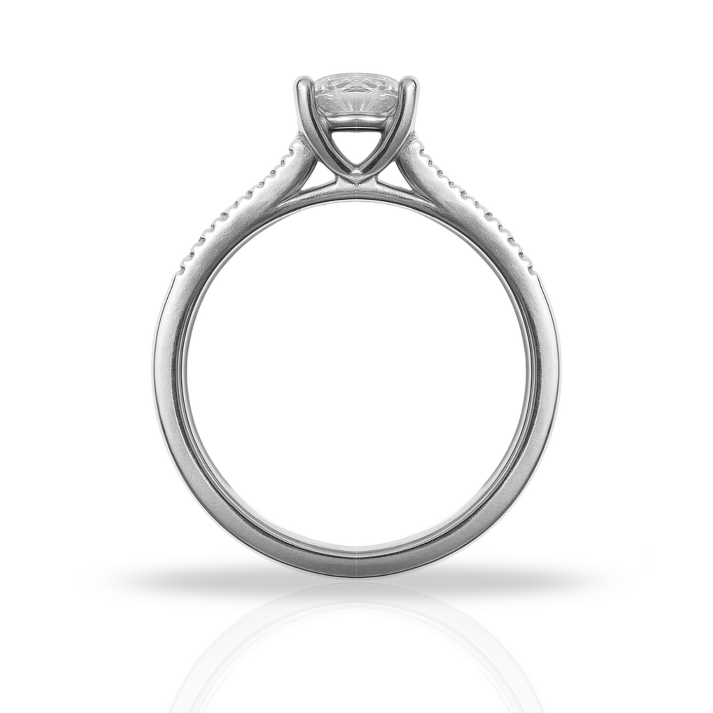 Inel zirconiu rotund princess