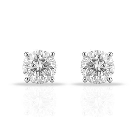 Cercei round cut stud