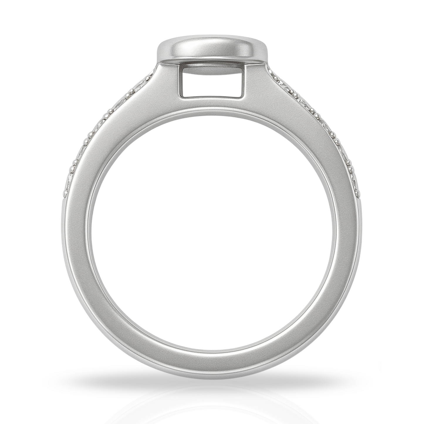 Inel cerc si zirconii