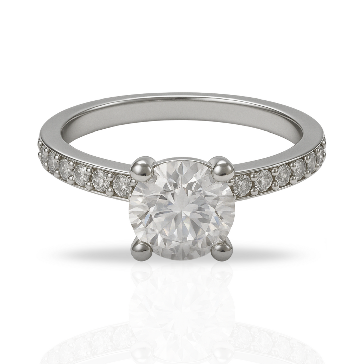 Inel cerc si zirconii