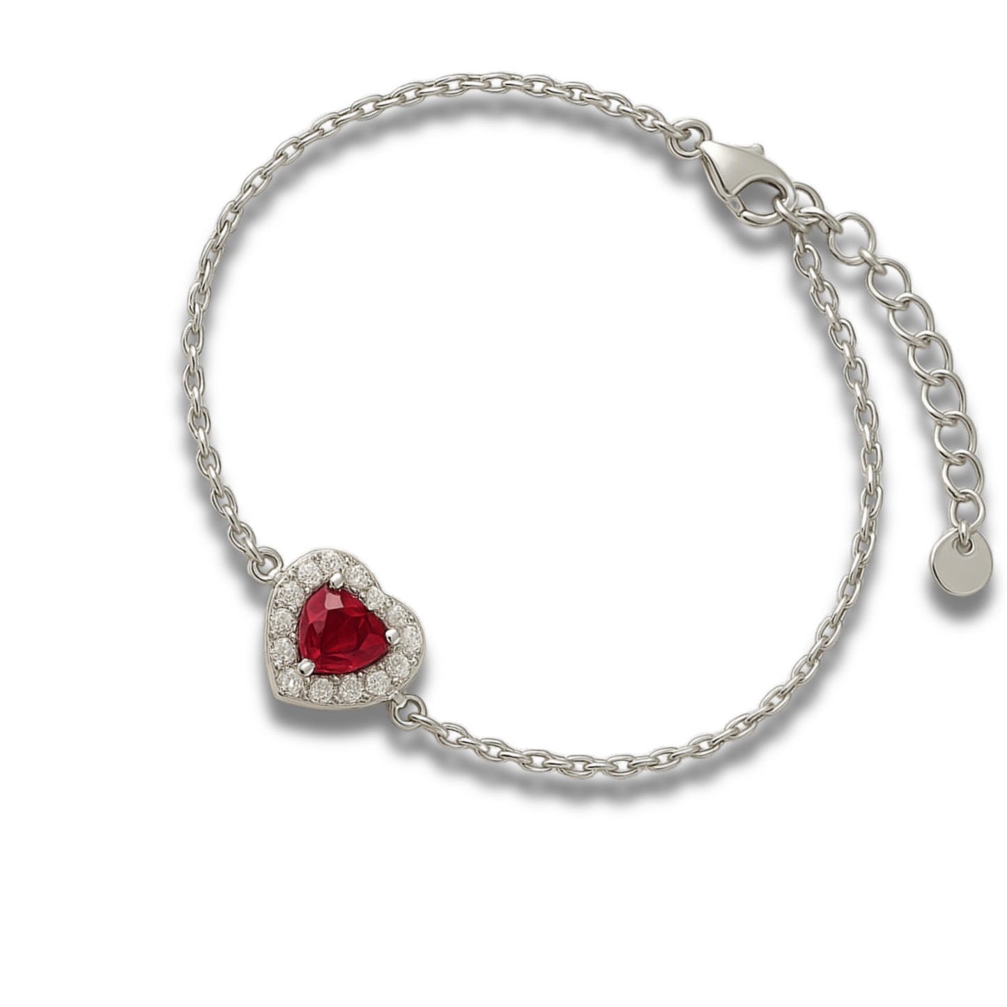 Brățară inima roșie