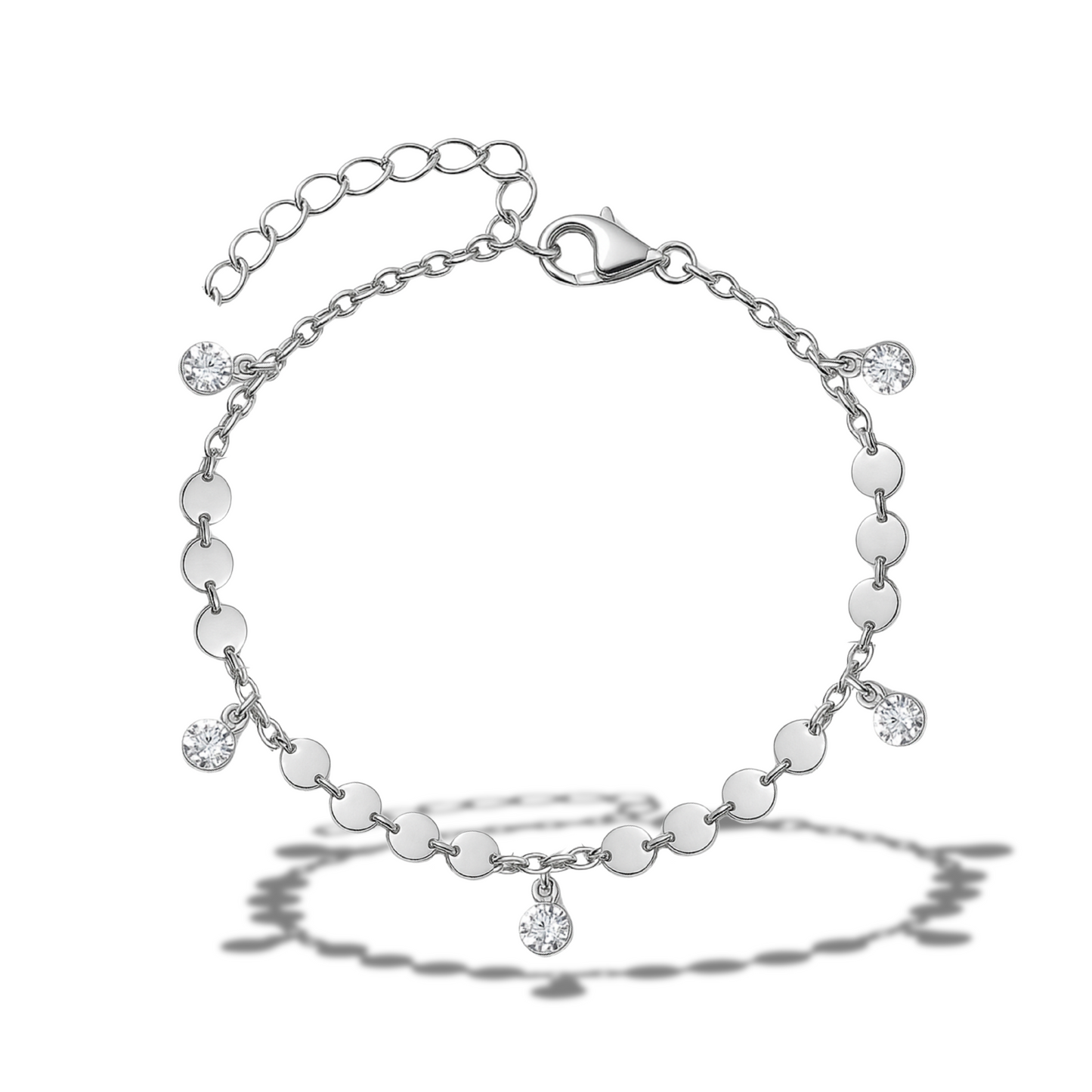 Brățară din cercuri si zirconii