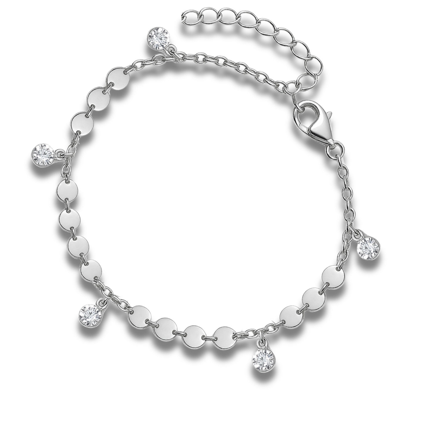 Brățară din cercuri si zirconii