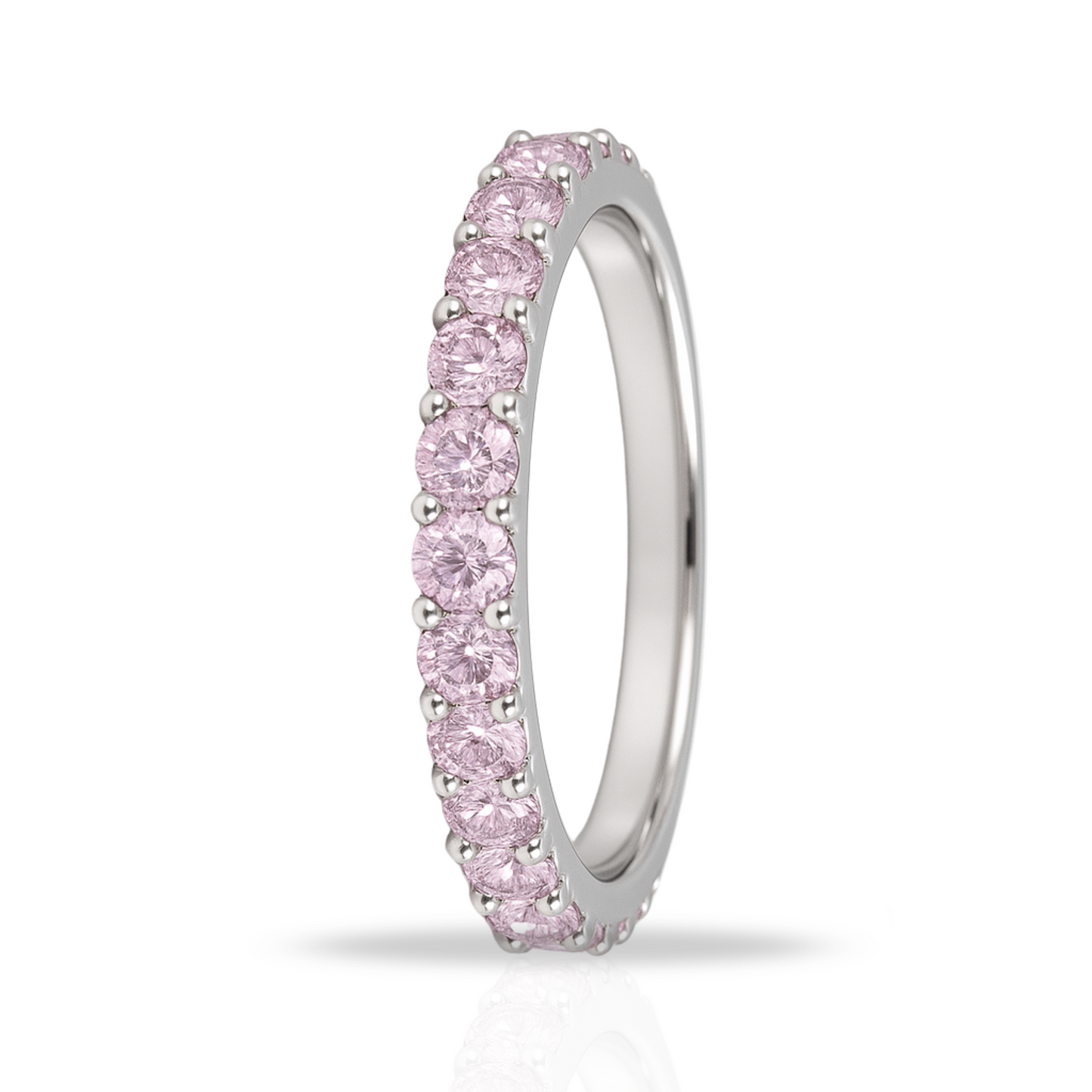 Inel tennis 2 mm roz