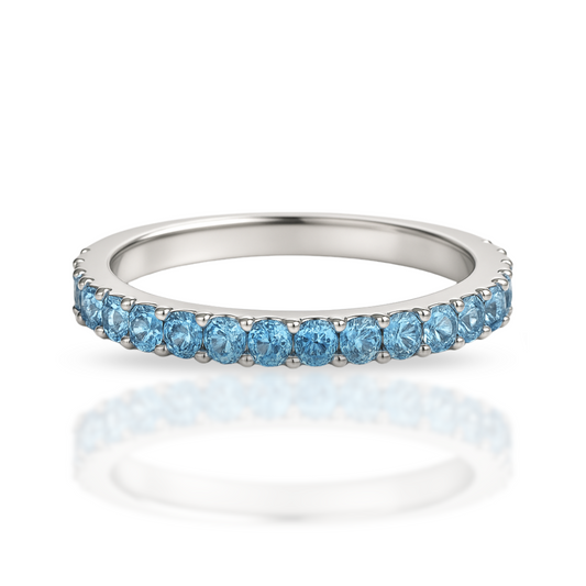 Inel tennis 2 mm bleu
