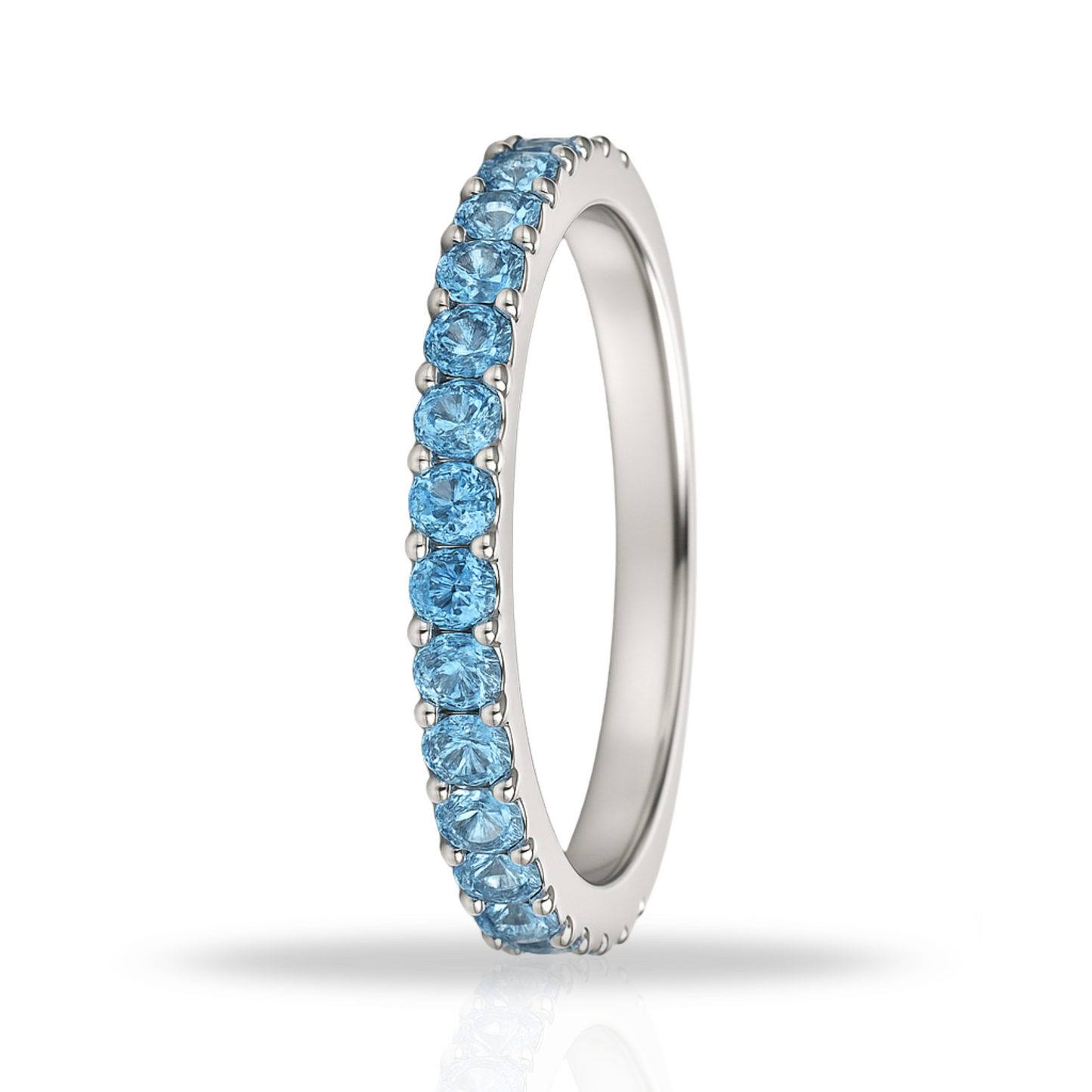 Inel tennis 2 mm bleu