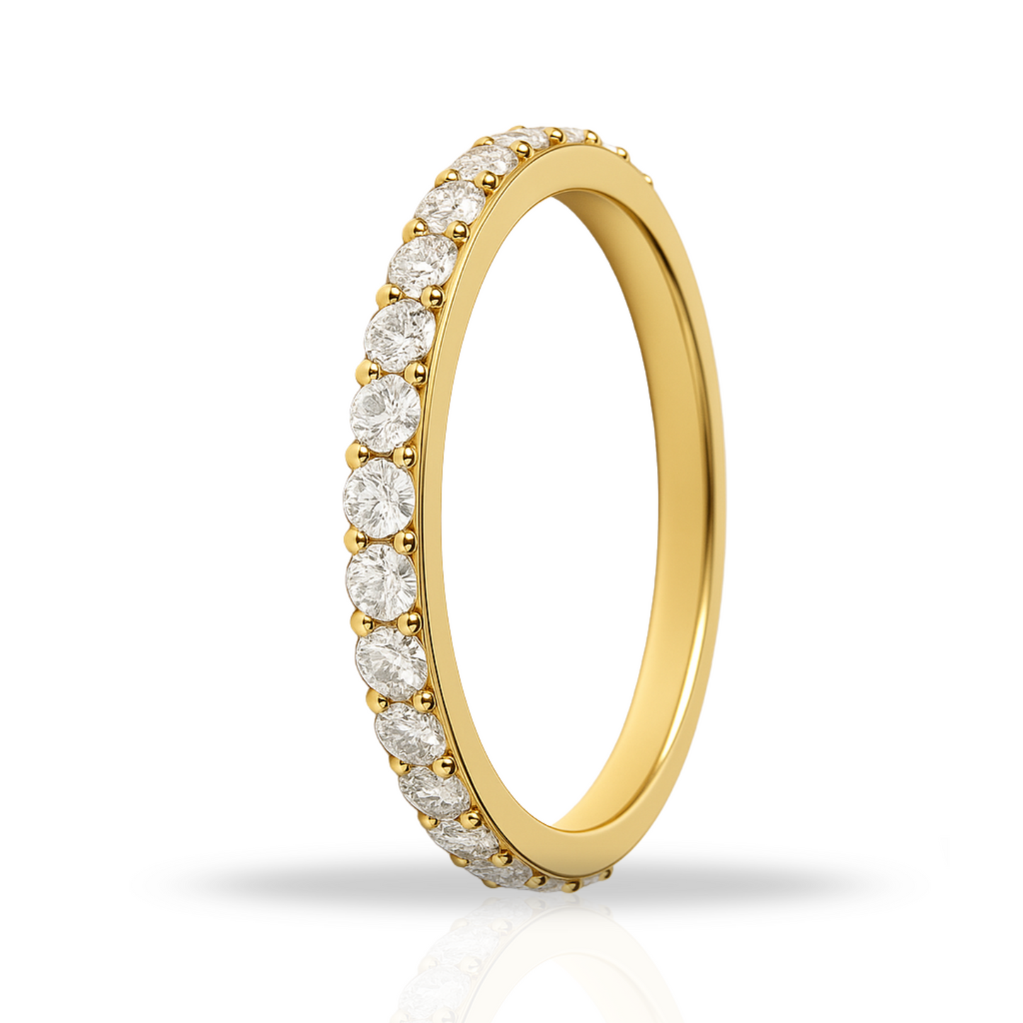 Inel auriu tennis 1 mm