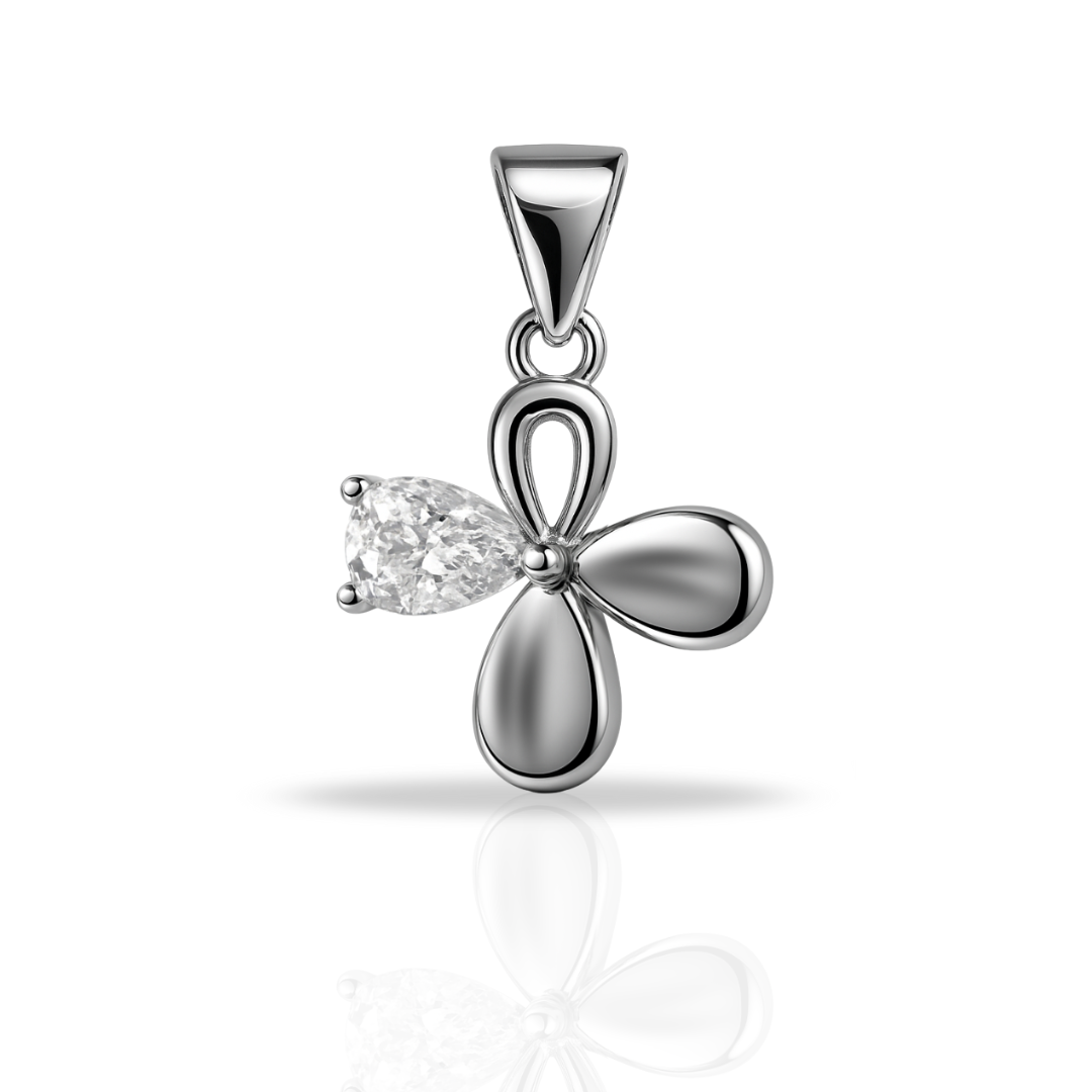 Pandantiv asimetric floare