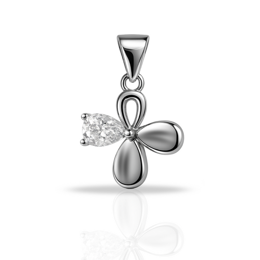 Pandantiv asimetric floare