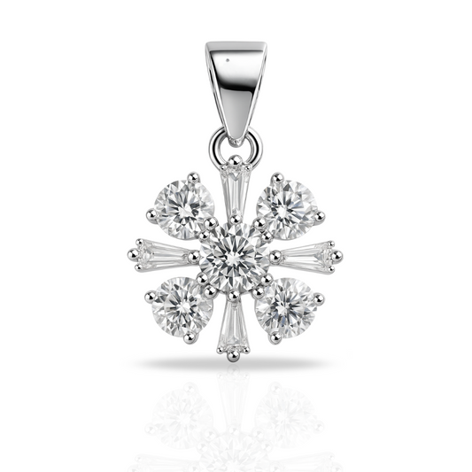 Pandantiv floare cu baghete