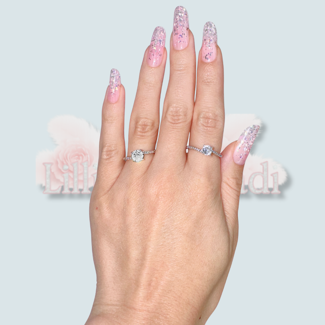 Inel zirconiu rotund princess