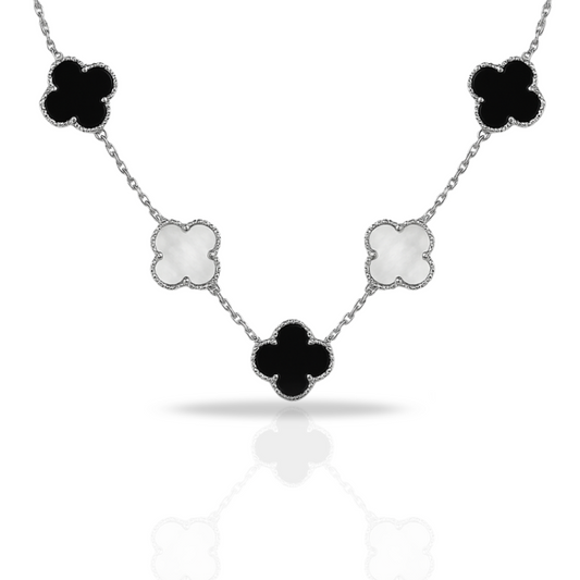 Colier cu trifoi duo