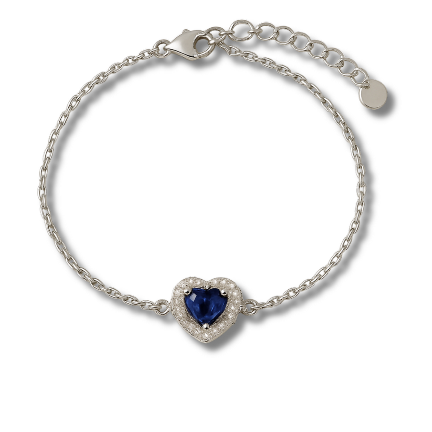 Brățară inima albastra