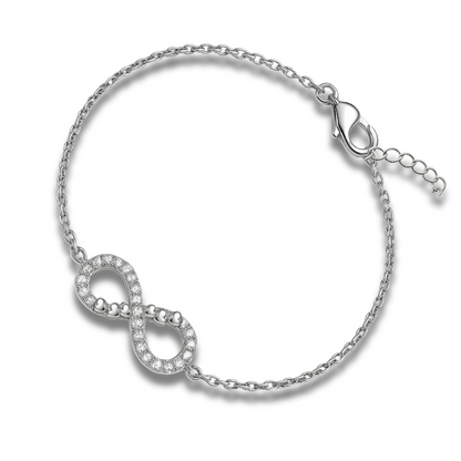Brățară cu infinit si inimi