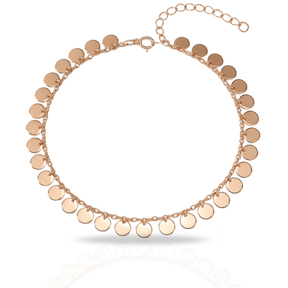 Colier rose stil salba