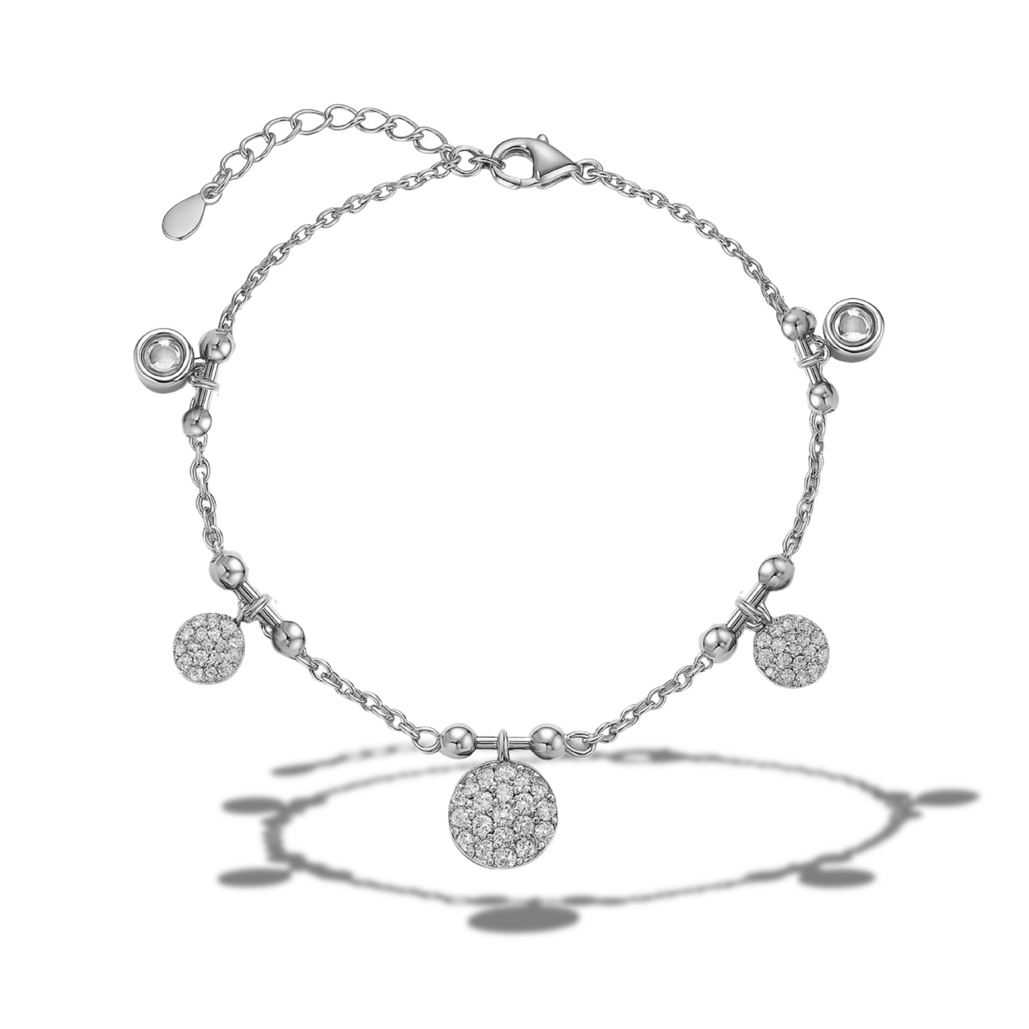 Brățară eleganta cu cercuri descrescătoare