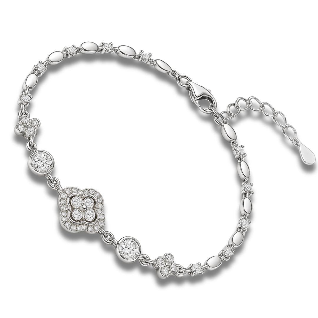 Brățară eleganta cu elemente florale