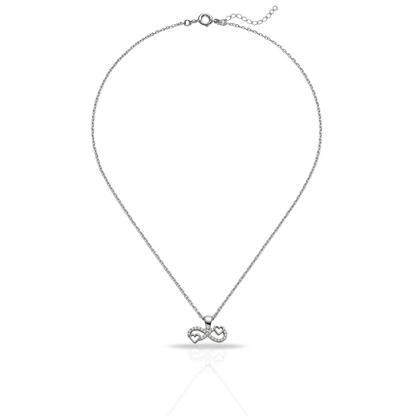 Colier cu infinit si inimi