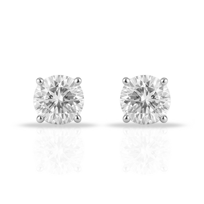 Cercei round cut stud