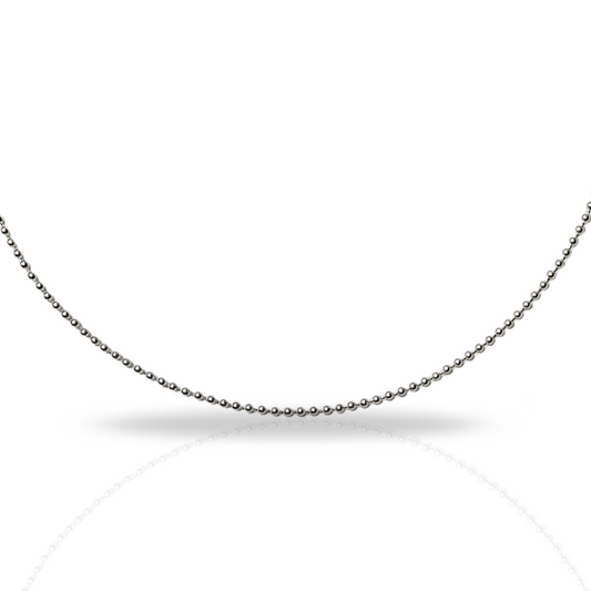 Lanț cu biluțe 1 mm de 40 cm