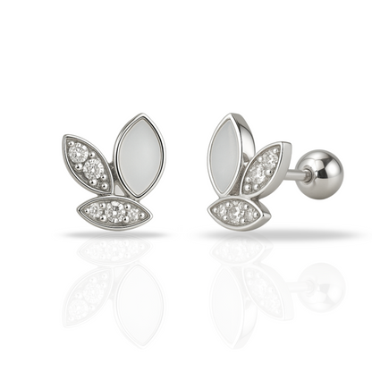 Cercei bunny cu sidef