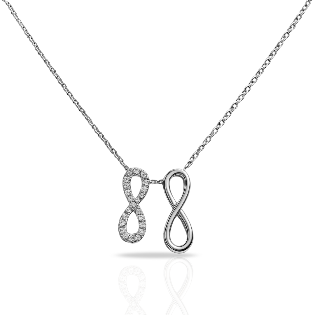Colier cu dublu infinit