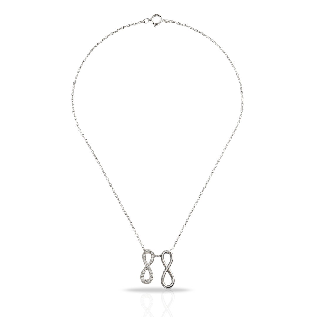 Colier cu dublu infinit