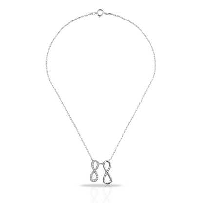 Colier cu dublu infinit