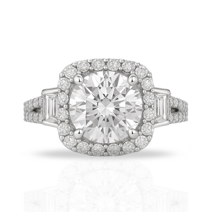 Inel elegant cu brațe