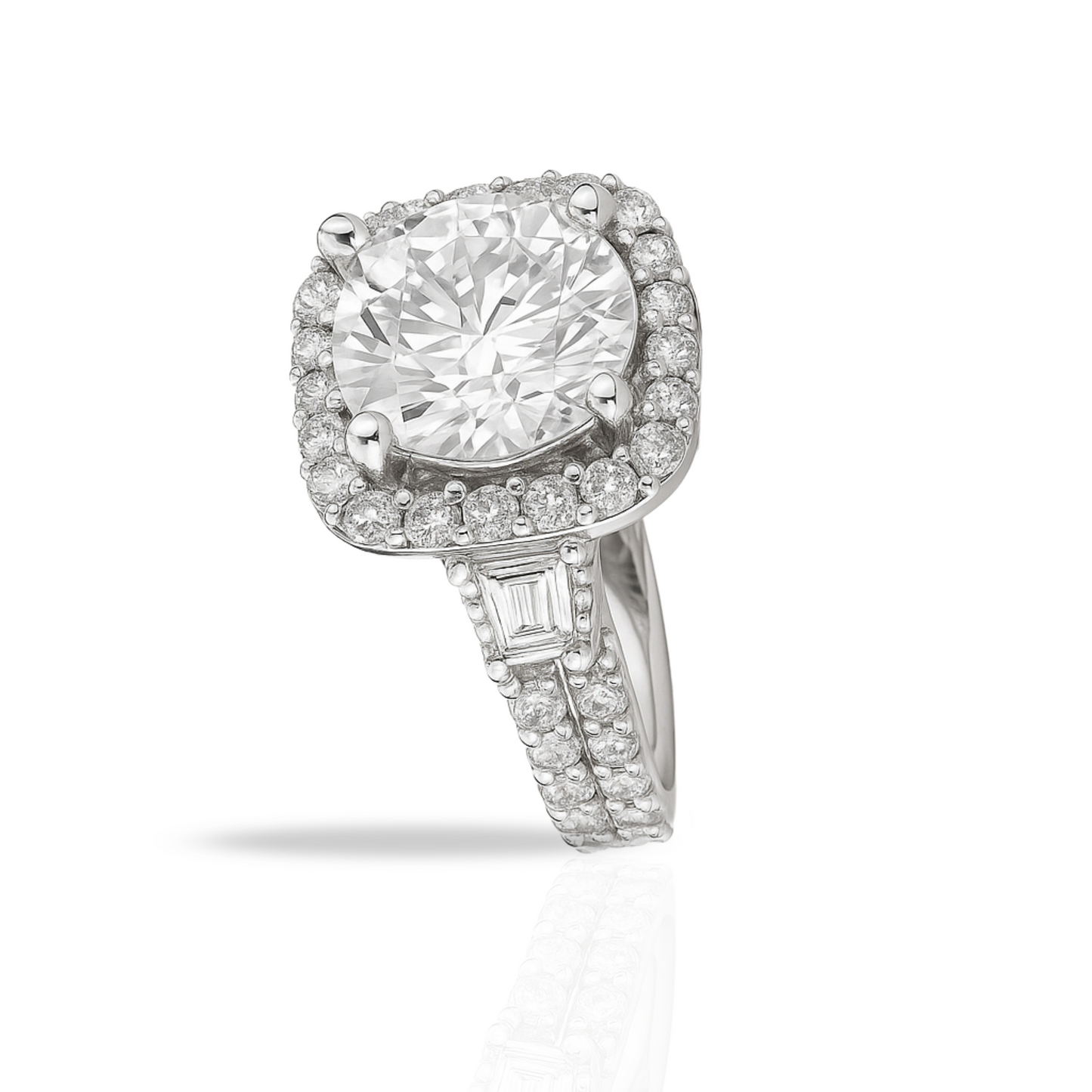 Inel elegant cu brațe