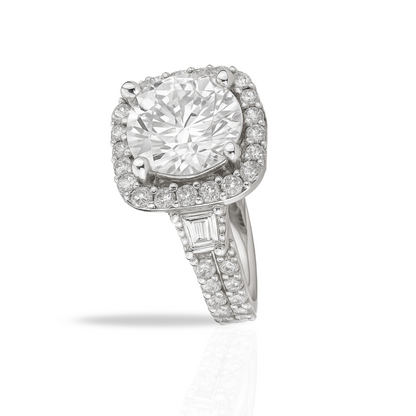 Inel elegant cu brațe