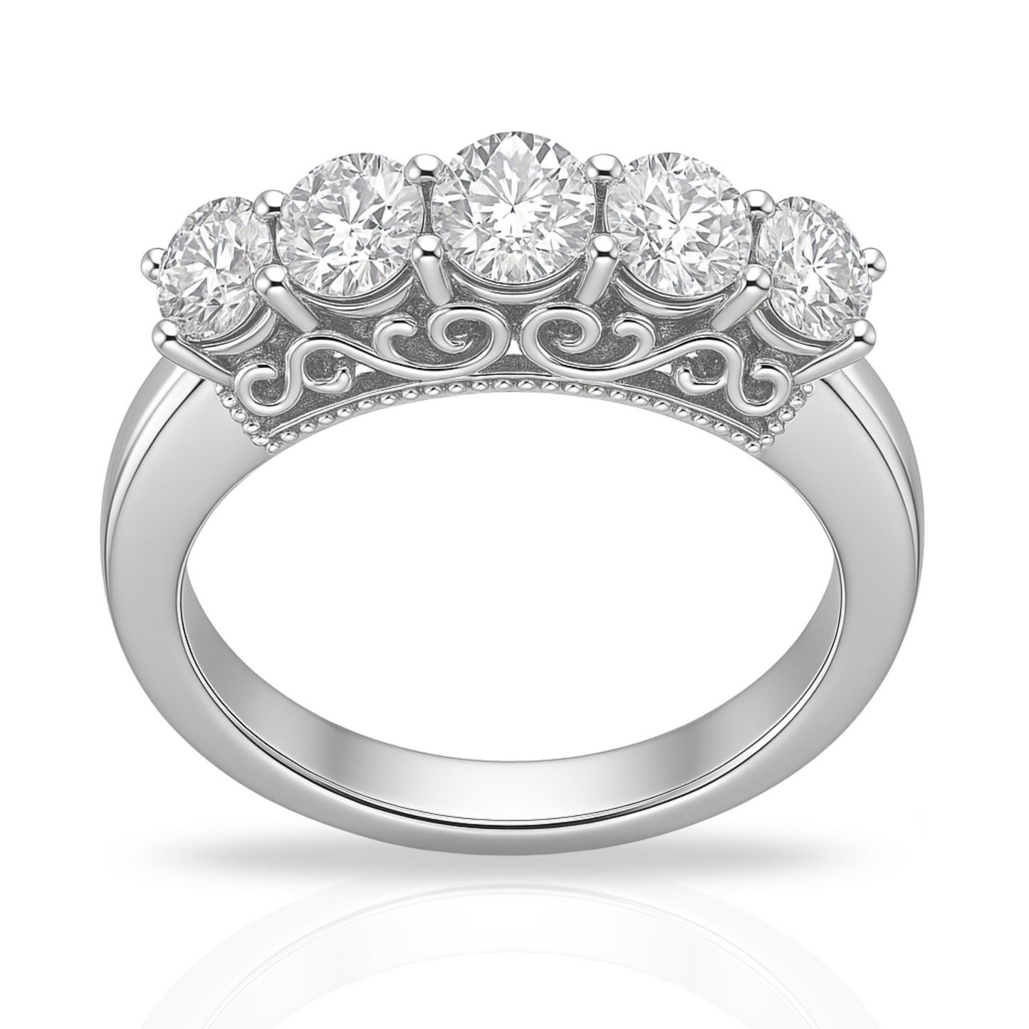 Inel semitennis 3 mm