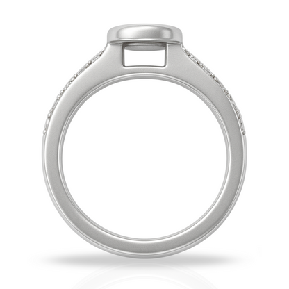 Inel cerc si zirconii