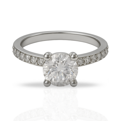 Inel cerc si zirconii