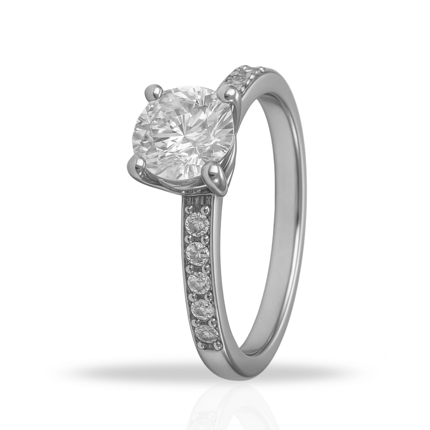 Inel cerc si zirconii