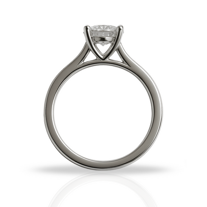 Inel cu rotund si zirconii