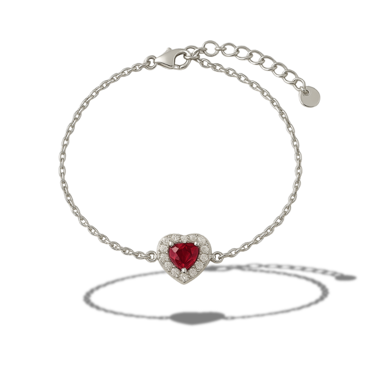 Brățară inima roșie