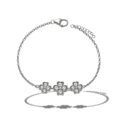 Brățară cu 3 flori inegale