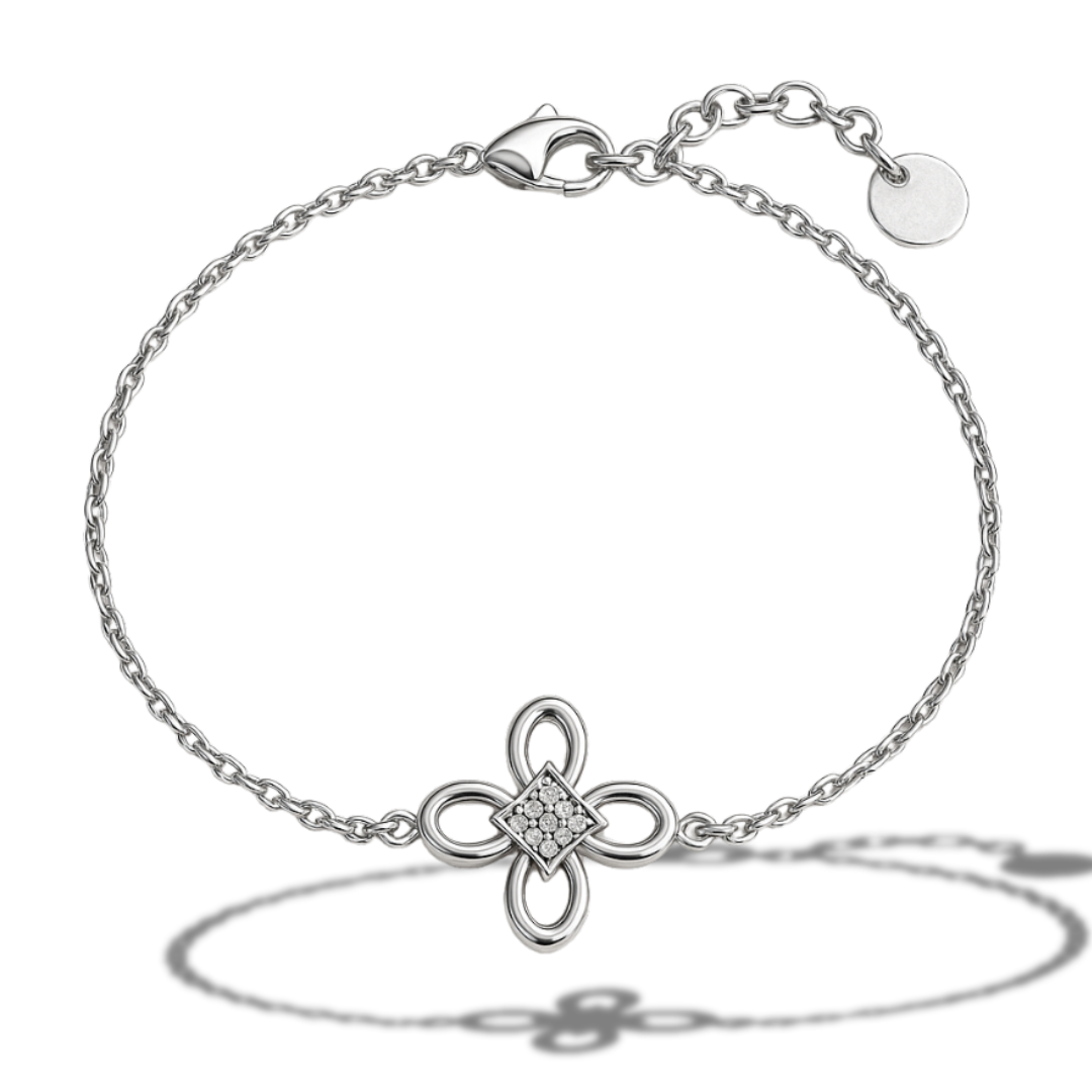 Brățară cu romb in floare