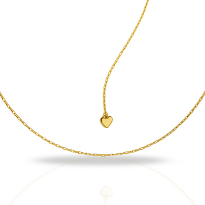 Lanț auriu classic reglabil maxim 60 de cm