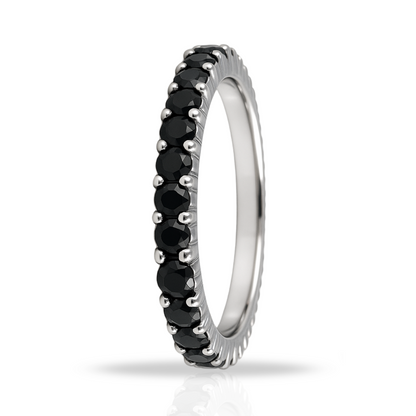 Inel tennis 2 mm negru