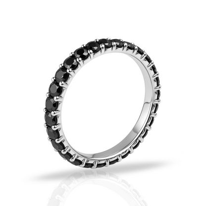 Inel tennis 2 mm negru