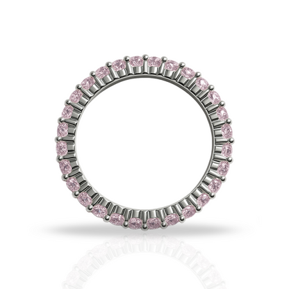 Inel tennis 2 mm roz