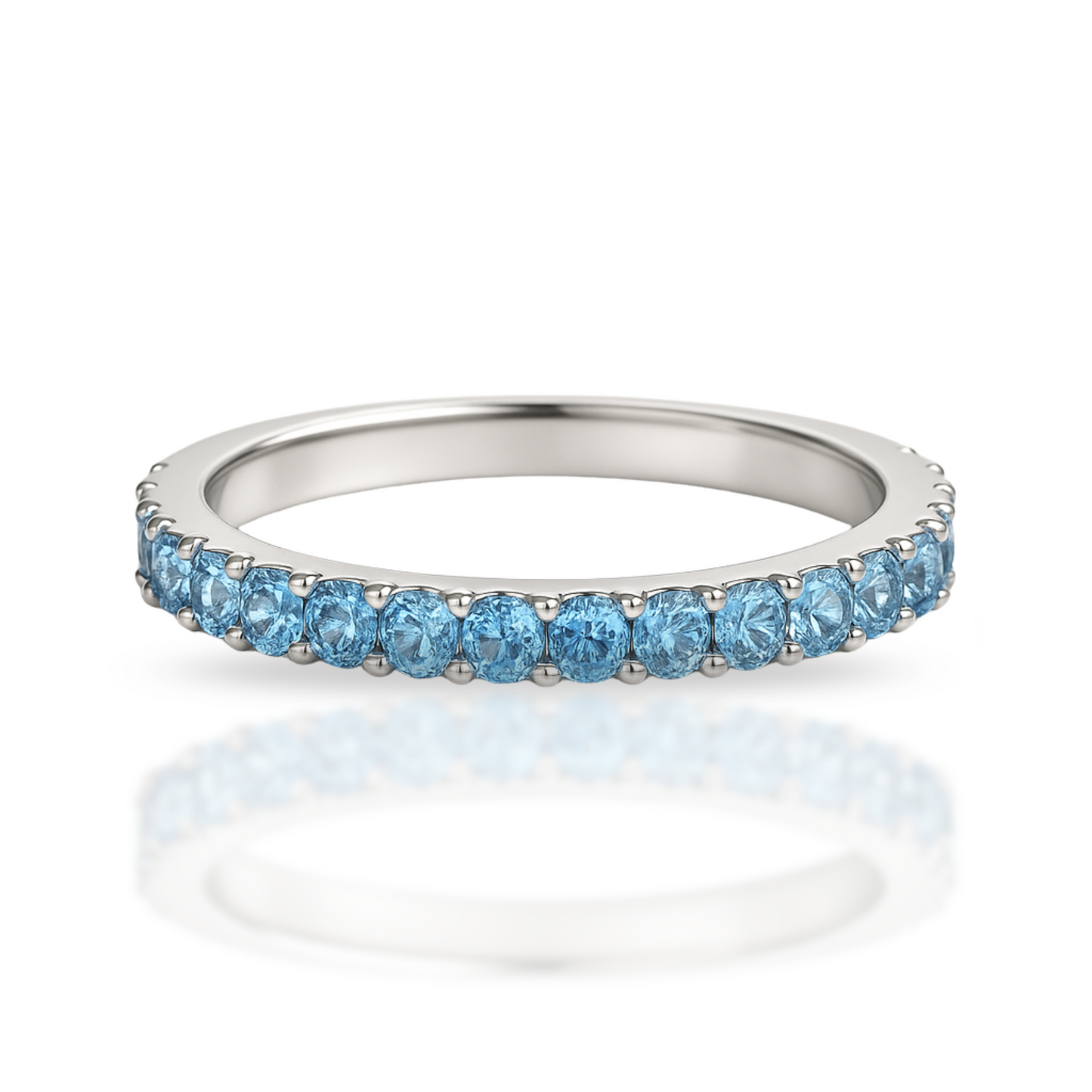 Inel tennis 2 mm bleu