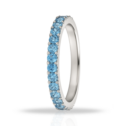 Inel tennis 2 mm bleu