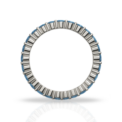 Inel tennis 2 mm bleu